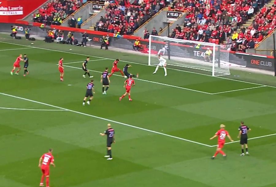Aberdeen - FCSB 2-2 » „Braveheart” Bîrligea n-a fost de ajuns! În inferioritate numerică, FCSB primește două goluri de la Aberdeen » Dar se vede grupa de Europa League: scor de CALIFICARE!