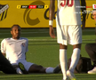 Tidiane Keita s-a accidentat în Hacken - CFR Cluj. FOTO: captură Prima Sport