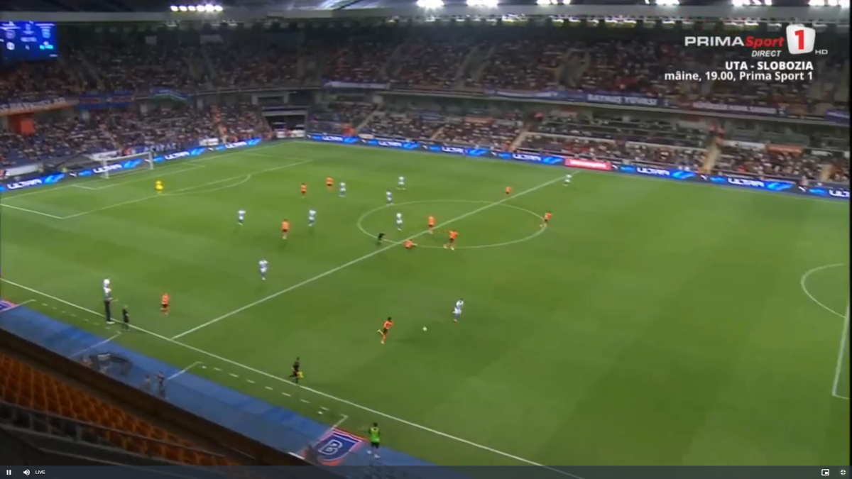 Golul lui Mora din Basaksehir - Universitatea Craiova