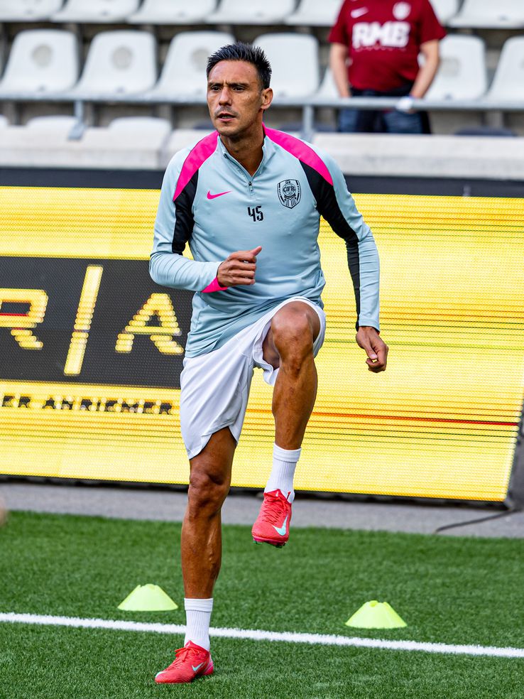 Hacken - CFR Cluj, imagini înaintea partidei din play-off-ul Conference League. FOTO: Facebook @CFR Cluj