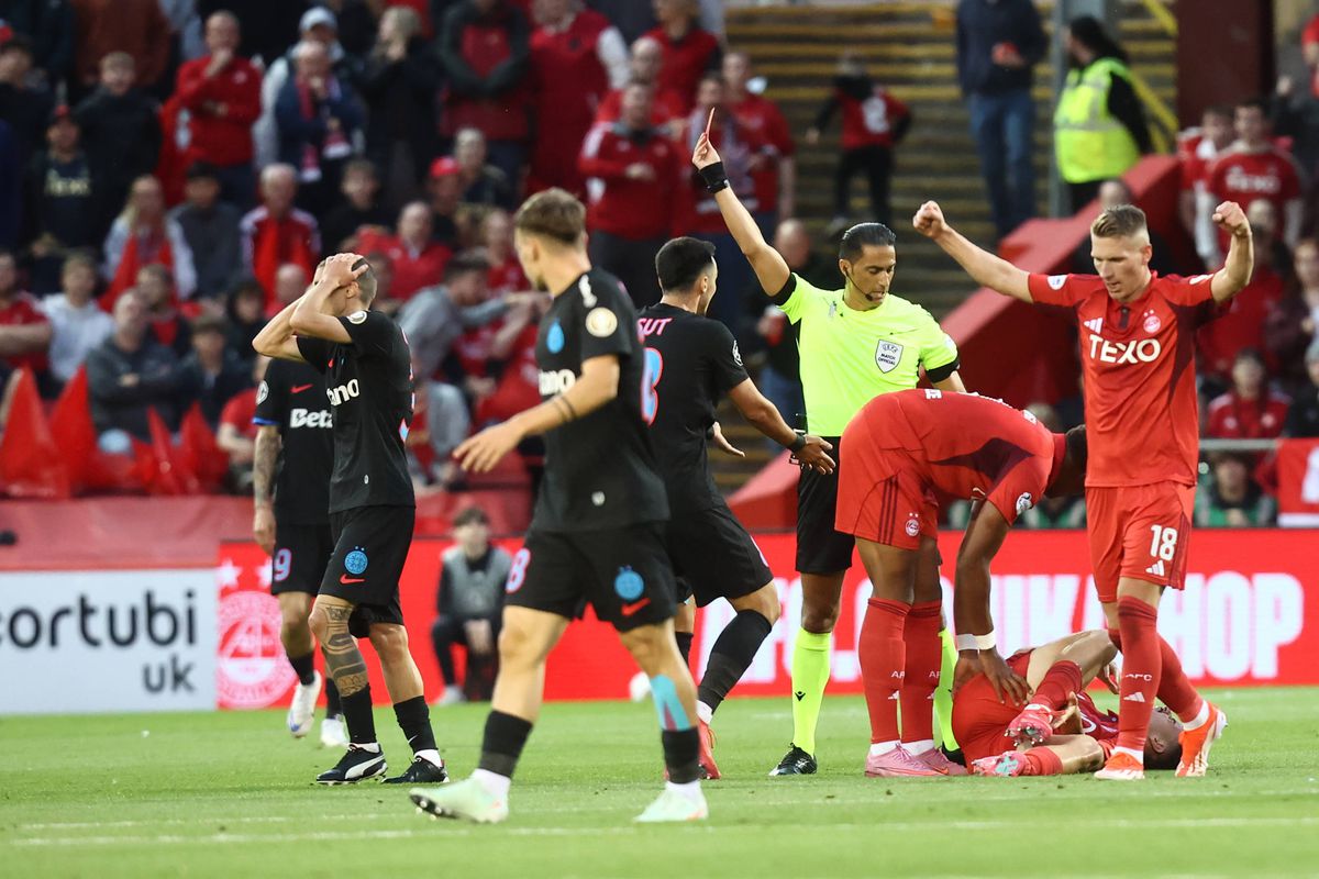 Cine transmite FCSB - Aberdeen, manșa retur din play-off-ul Europa League » Contract de 250.000 de euro