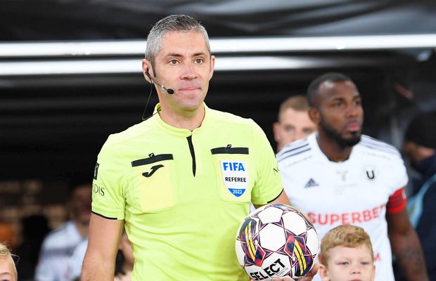 CCA a anunțat cine va conduce Metaloglobus - Rapid! Meci istoric pentru Radu Petrescu, arbitrul delegat de FRF