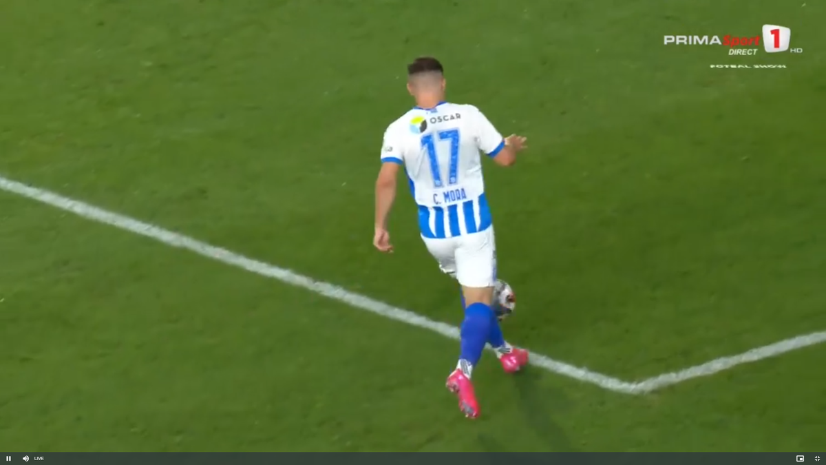 Golul lui Mora din Basaksehir - Universitatea Craiova