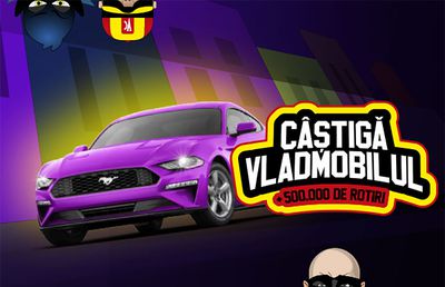 Câștigă un Ford Mustang Fastback și o parte din 500.000 rotiri la Vlad Cazino