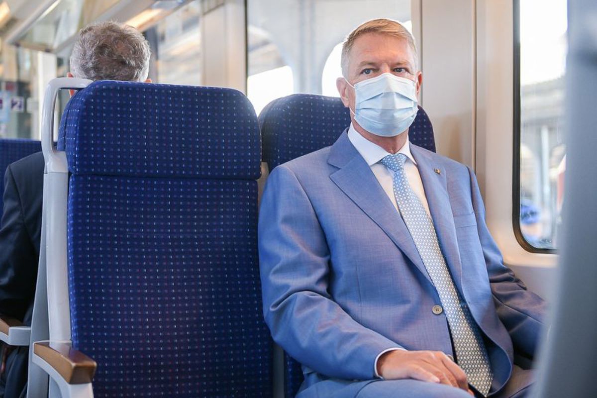 VIDEO + FOTO Klaus Iohannis a testat azi ruta feroviară „Henri Coandă - Gara de Nord” » Ce a declarat președintele României