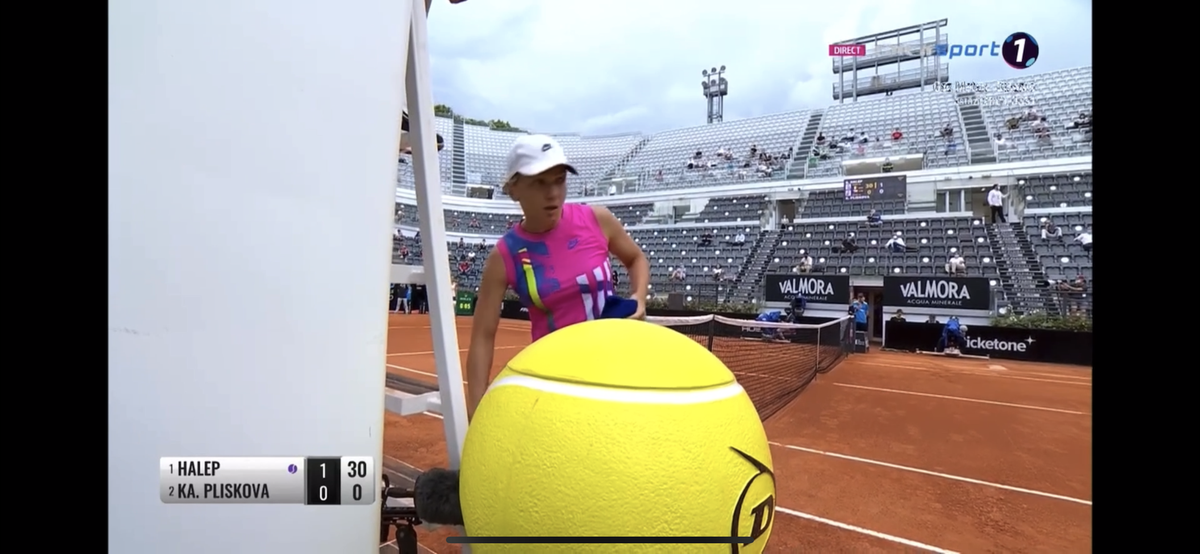 simona halep cazatura