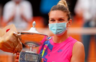 Simona Halep - Karolina Pliskova 6-0, 2-1. VIDEO + FOTO Halep cucerește titlul de la Roma, profitând de abandonul adversarei