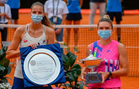 SIMONA HALEP - KAROLINA PLISKOVA 6-0, 2-1. Discursul lui Halep după triumful de la Roma: „Sper să ne revedem în finala de la Roland Garros!”