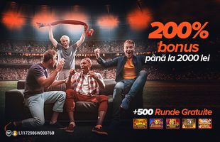 Descopera CEL MAI AVANTAJOS BONUS, 500 Runde Gratuite PLUS 2000 lei - 200% Diamond BONUS de BUN VENIT!