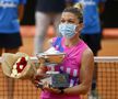 Halep a învins-o pe Pliskova și a cucerit trofeul de la Roma. Sursă foto: Guliver/Getty Images