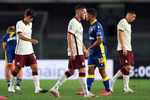 AS Roma ar putea rămâne fără punctul cucerit sâmbătă la Verona, după 0-0 cu Hellas. foto: Guliver/Getty Images