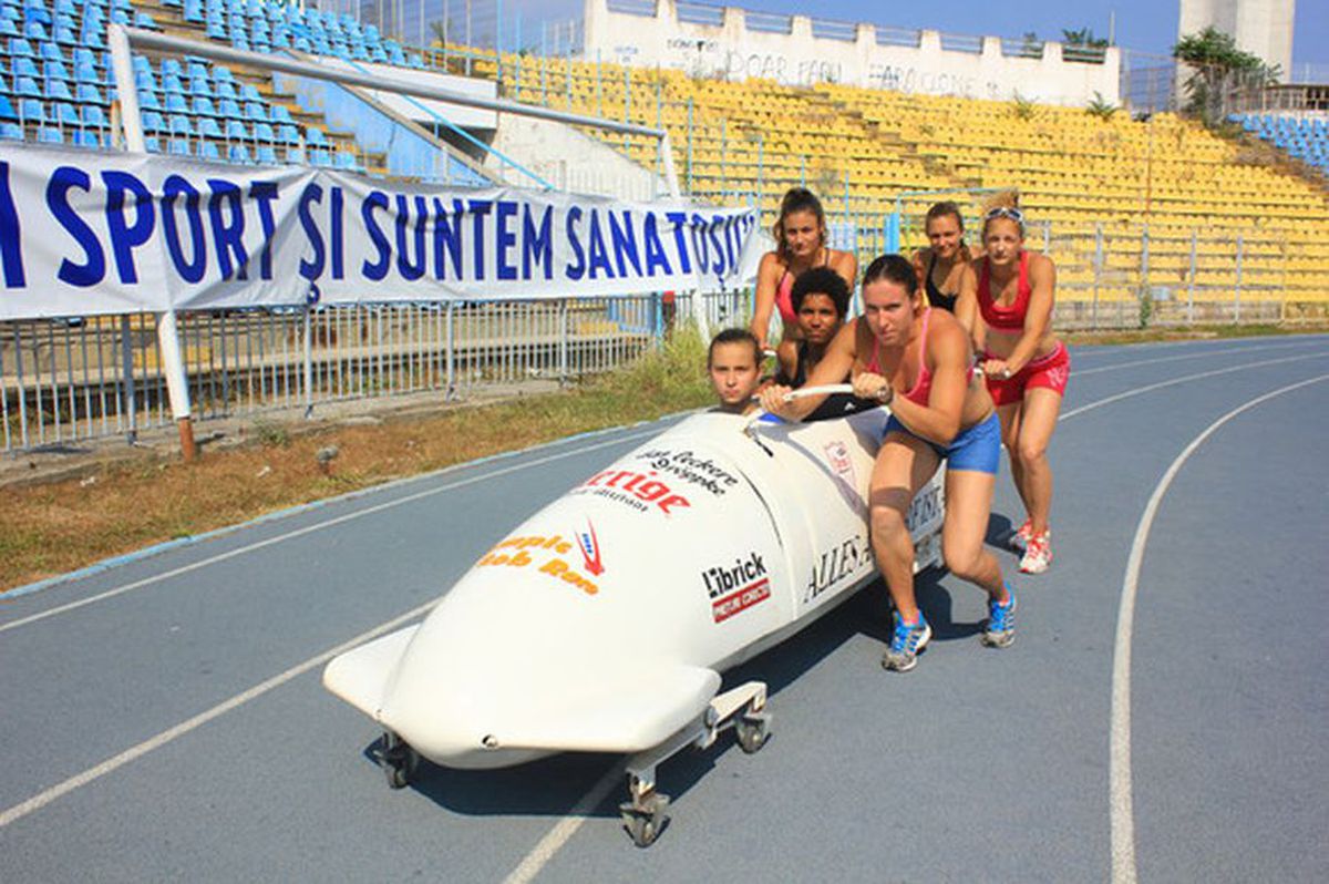 FOTO Fascinanta poveste a Georgianei Lupu, campioana națională la bob care s-a născut în penitenciar