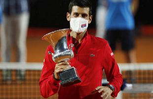 Novak Djokovic, noul împărat de la Roma! Sârbul, suprem la primul turneu după descalificarea de la US Open + l-a depășit pe Nadal într-un top important