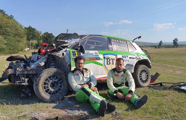 Revenire spectaculoasă pentru Tempestini la trei săptămâni după accidentul teribil de la Iași. Poate deveni campion în weekend