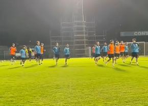 Ce s-a întâmplat la antrenamentul oficial, înainte de CS Hunedoara - FCSB » Imagini exclusive