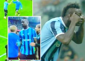 Mario Balotelli, show total contra lui Beșiktaș » A marcat un gol superb, apoi a avut un mesaj pentru antrenorul advers și a provocat un conflict general