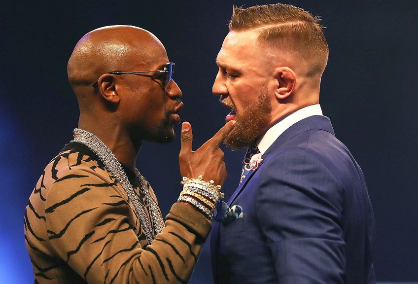 Floyd Mayweather și Conor McGregor // foto: Guliver/gettyimages