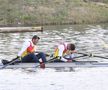 Cursă ruptă la mijloc » Debutanți la un Mondial de seniori, băieții de la dublu vâsle spun că e diferit „felul cum se concurează, atitudinea, e alt standard”