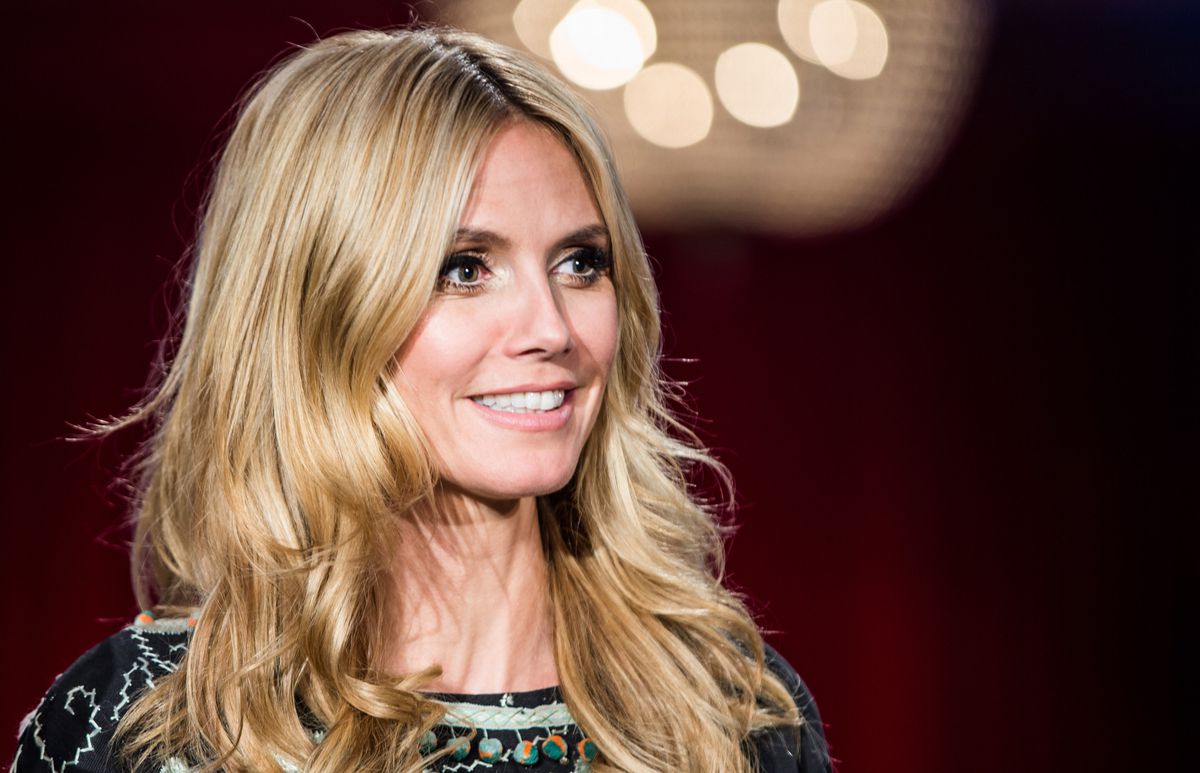 Heidi Klum a pozat topples