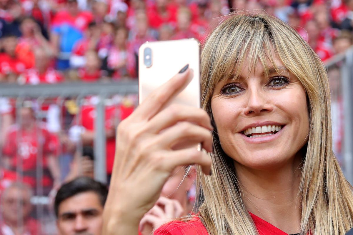 Heidi Klum a pozat topples