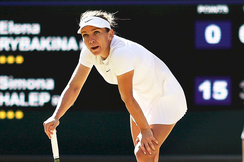 Simona Halep la Wimbledon, foto: Guliver/gettyimages
