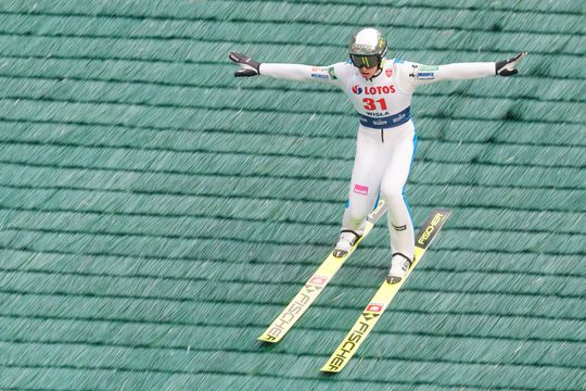 Peter Prevc la o etapă de Cupă Mondială din timpul verii FOTO Imago Images
