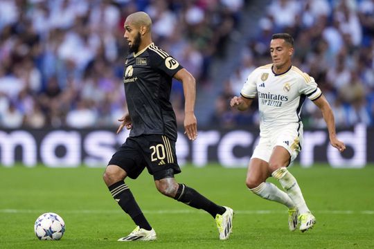 Aissa Laidouni (stânga), în Real Madrid - Union Berlin. 
Foto: Imago