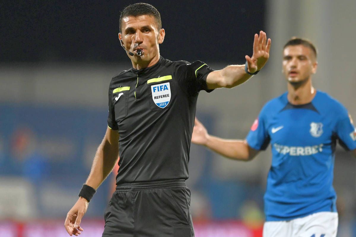 L-a lăsat pe Sebastian Colțescu să greșească, iar acum a primit delegare de la Kyros Vassaras! Marcel Bârsan deschide etapa din SuperLigă