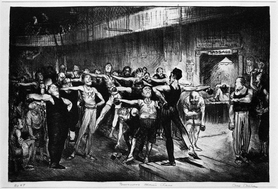 Foto: Imago Images Povestea pictorului George Bellows, artist pe teren la baschet și baseball, pe pânză la tenis și box: „Nu știu nimic despre box. Pictez doi bărbați care încearcă să se omoare unul pe celălalt”