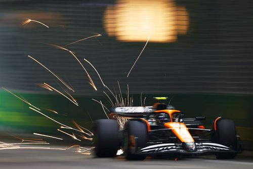 Lando Norris în pole-position la Singapore // foto: Guliver/gettyimages