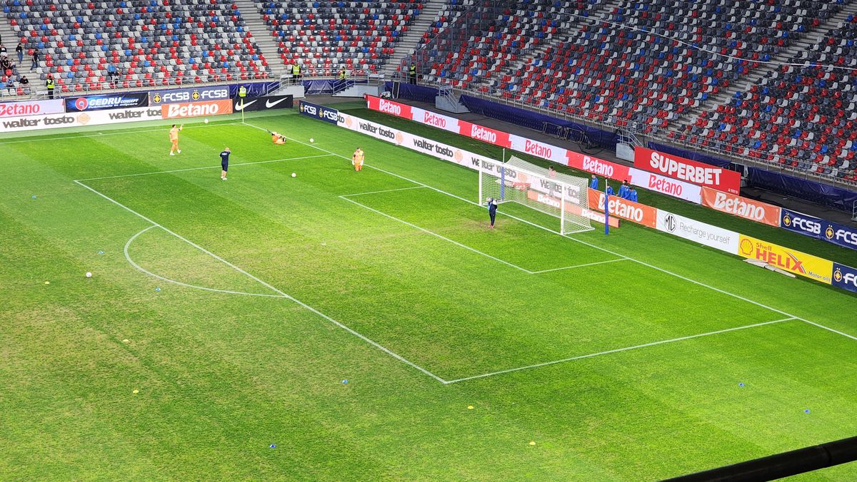 FCSB - Petrolul, imagini înainte de meci