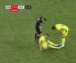 Două accidentări în 14 minute în FCSB - Petrolul! » Și-au pierdut cel mai bun om în startul meciului