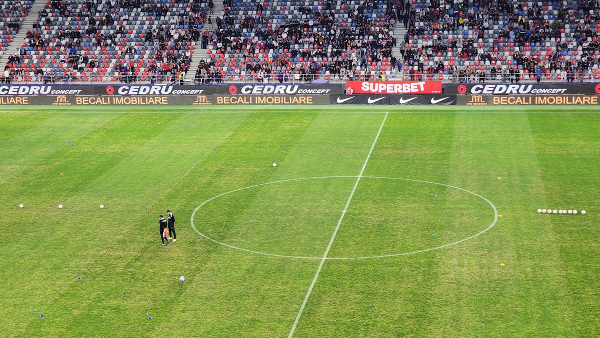 FCSB - Petrolul, imagini înainte de meci