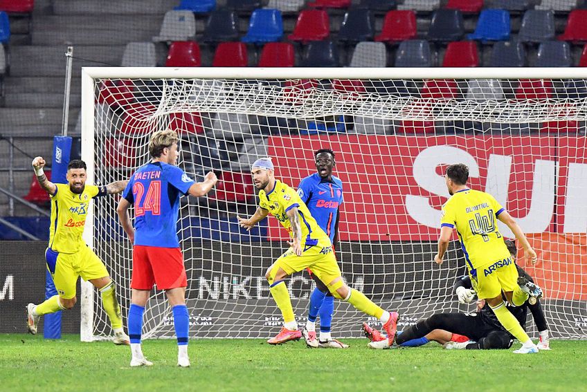 Petrolul a dat lovitura în prelungirile meciului cu FCSB // foto: Cristi Preda (GSP)