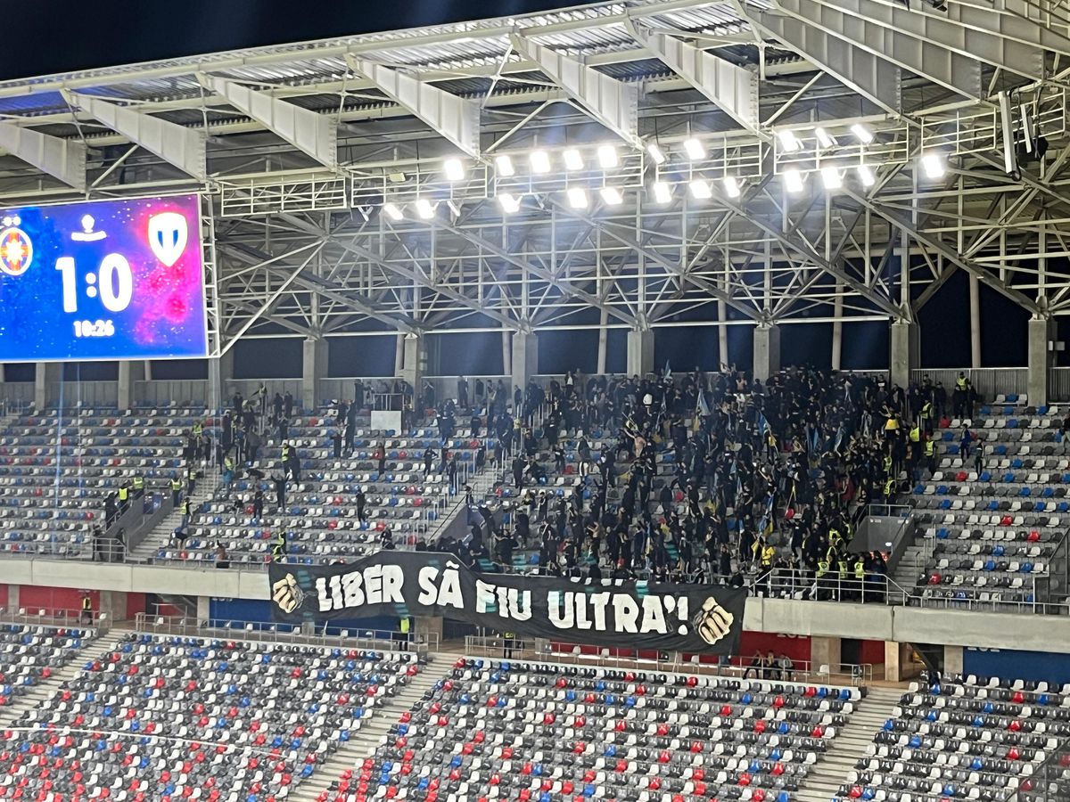 Scandal în peluză la FCSB - Petrolul » Gaze și scandări