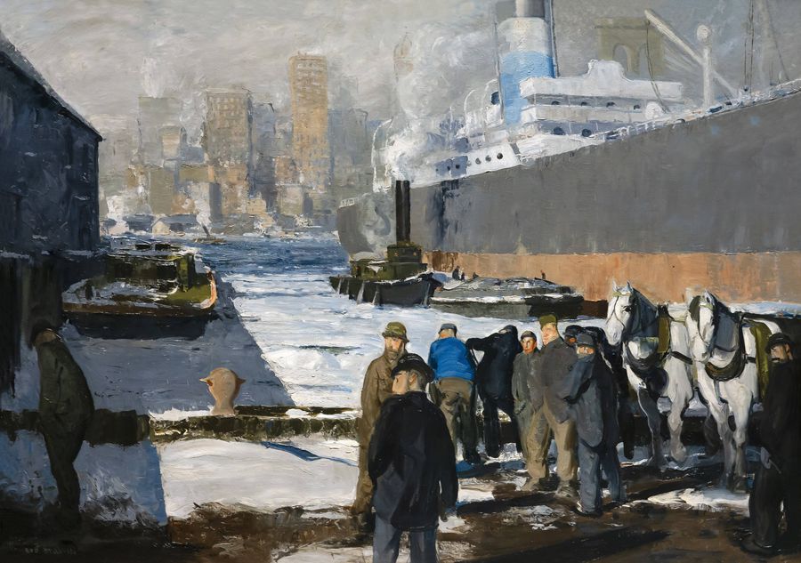 Povestea pictorului George Bellows, artist pe teren la baschet și baseball, pe pânză la tenis și box: „Nu știu nimic despre box. Pictez doi bărbați care încearcă să se omoare unul pe celălalt”