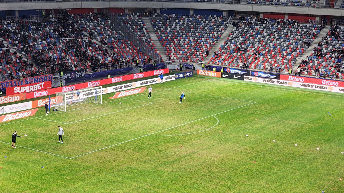 FCSB - Petrolul, imagini înainte de meci