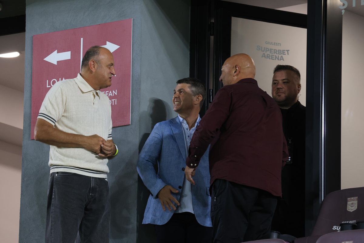 Imagini înainte de Rapid - Hermannstadt