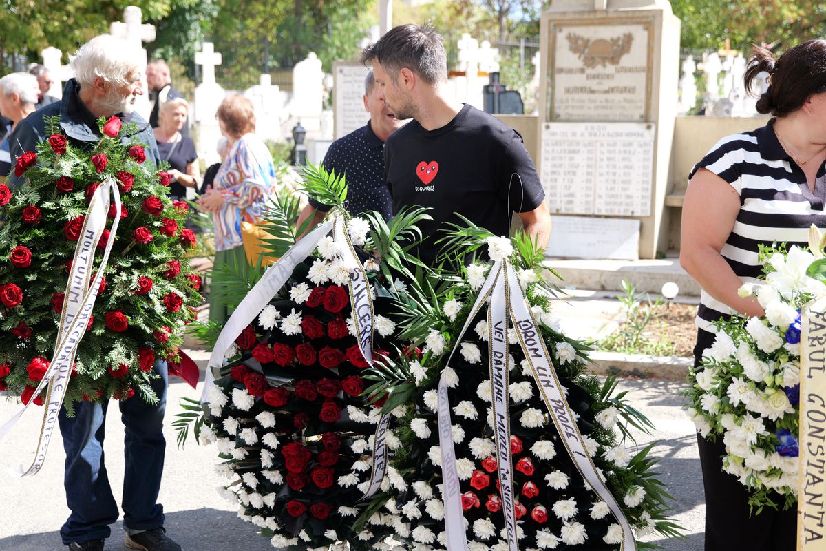 Înmormântarea lui Florin Marin