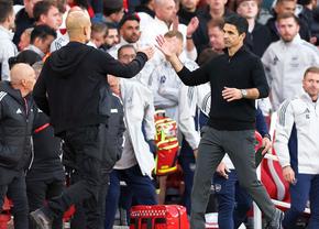 Mikel Arteta, după ce i-a provocat lui Guardiola un minimum istoric la posesie: „Sunt foarte dezamăgit. Nu i-am lăsat să respire!”