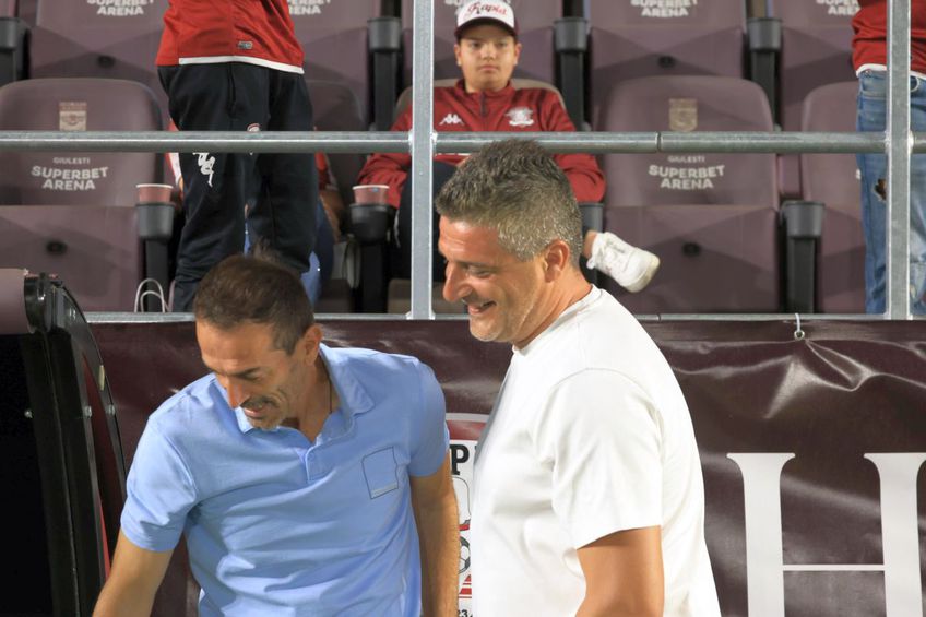 Daniel Niculae, prezent pe Giulești la Rapid - Hermannstadt. FOTO: Ionuț Iordache