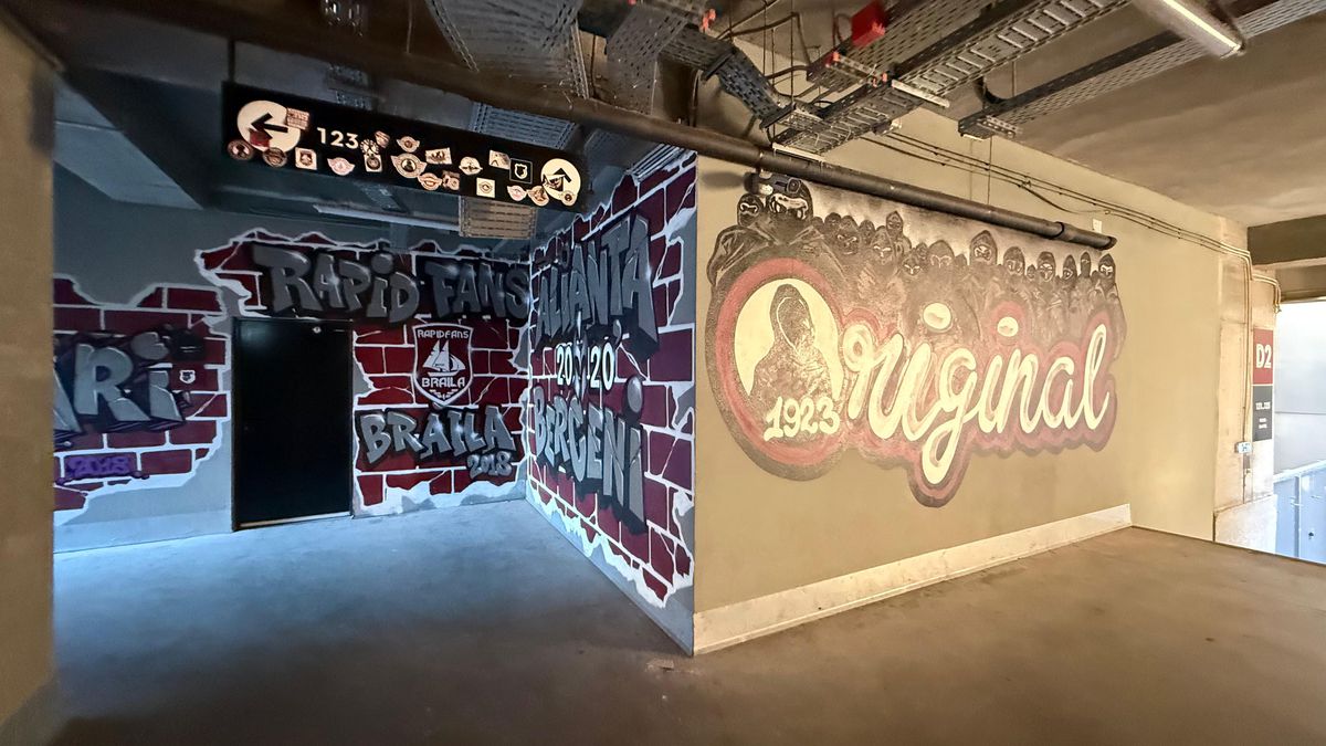 Imagini care nu au fost făcute publice până acum » Ce se ascunde sub peluza arenei din Giulești