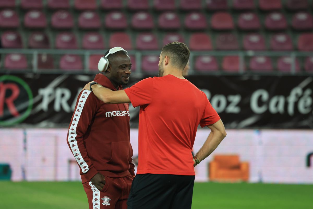 Imagini înainte de Rapid - Hermannstadt