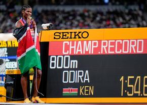 Un nou record al Jarmilei Kratochvilova a fost doborât » Lilian Odira a corectat o bornă ce rezista de 42 de ani în proba de 800 m