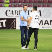 Marius Măldărășanu, primit călduros în Giulești înainte de Rapid - Hermannstadt // foto: Ionuț Iordache (GSP)