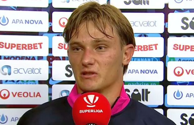 La 18 ani, a înscris primul lui gol la CFR Cluj: „Fericit pentru reușită, păcat pentru rezultat”