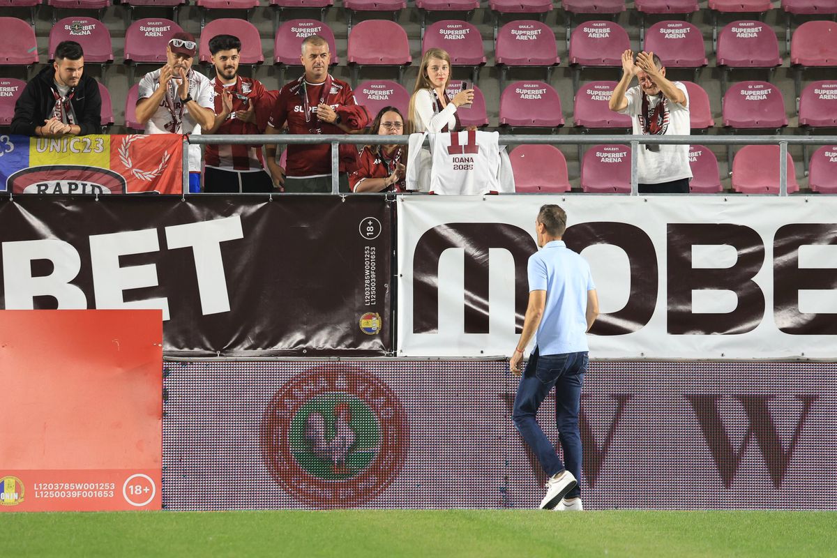 Imagini înainte de Rapid - Hermannstadt