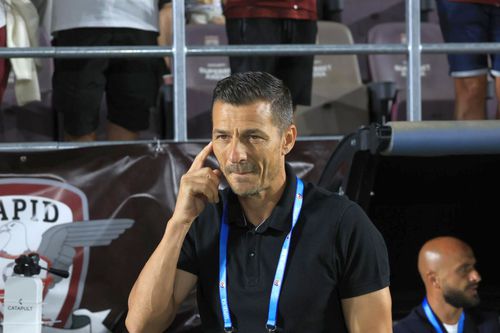 Costel Gâlcă în Rapid - Hermannstadt // foto: Ionuț Iordache (GSP)