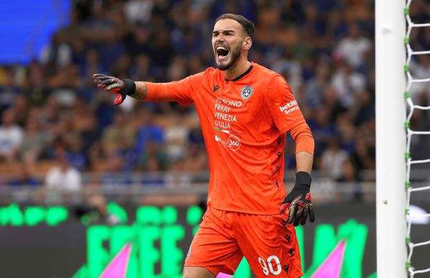 Când ar putea fi Răzvan Sava din nou titular în Serie A » Rivalul din poarta lui Udinese are probleme și cu legea!