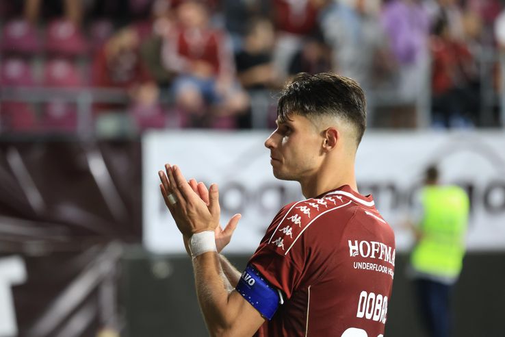 Alex Dobre, jucătorul celor de la Rapid, foto: Ionuț Iordache / GSP